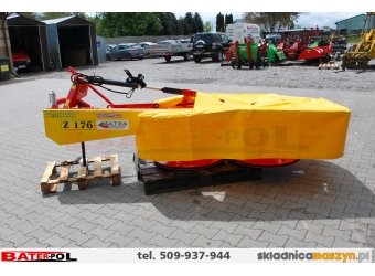Kosiarka rotacyjna GATRA 1,65M Z 176 OSŁONĄ RURKOWĄ (PLANDEKA) Z HYDRAULIKĄ 